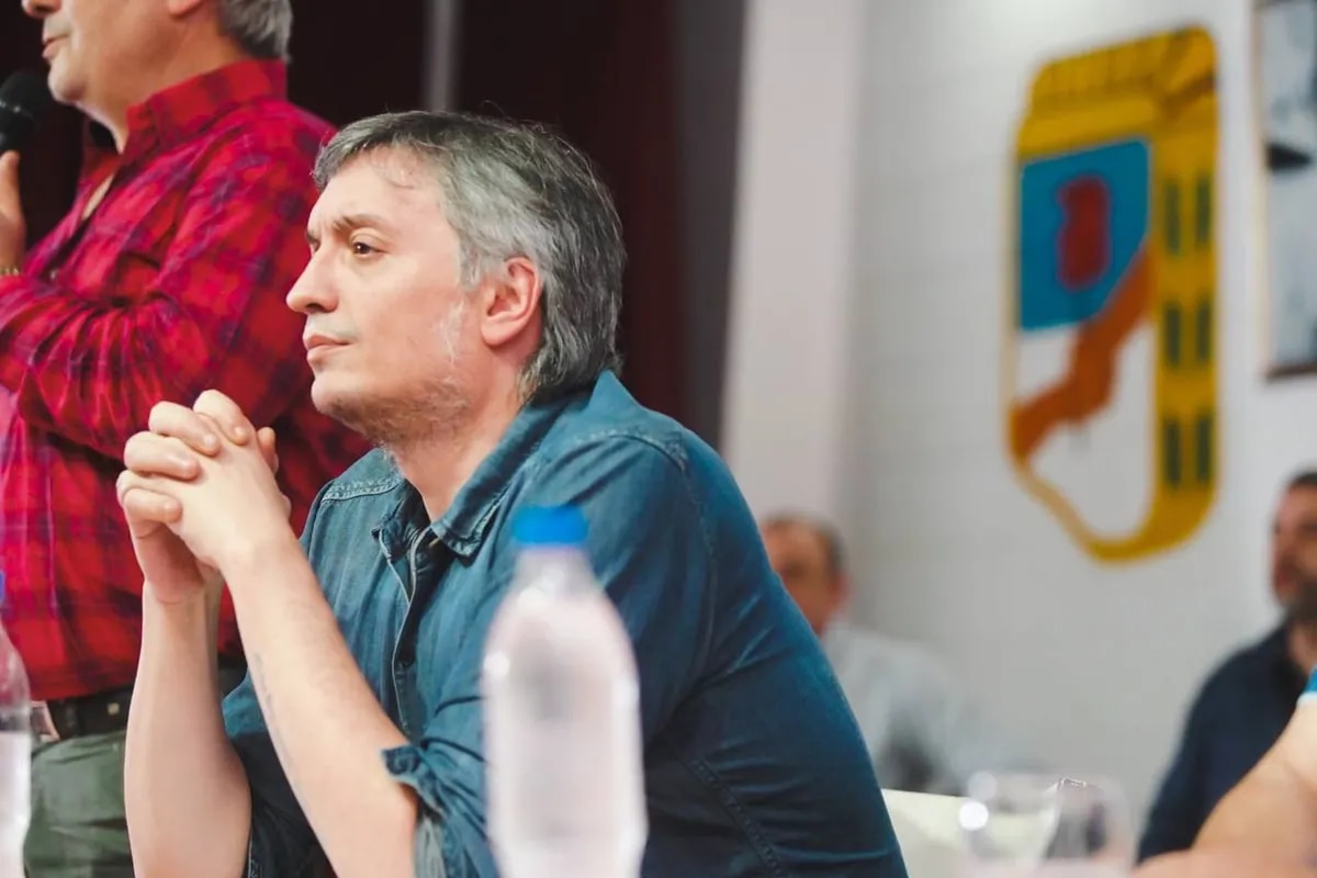 Máximo Kirchner, líder del PJ bonaerense.