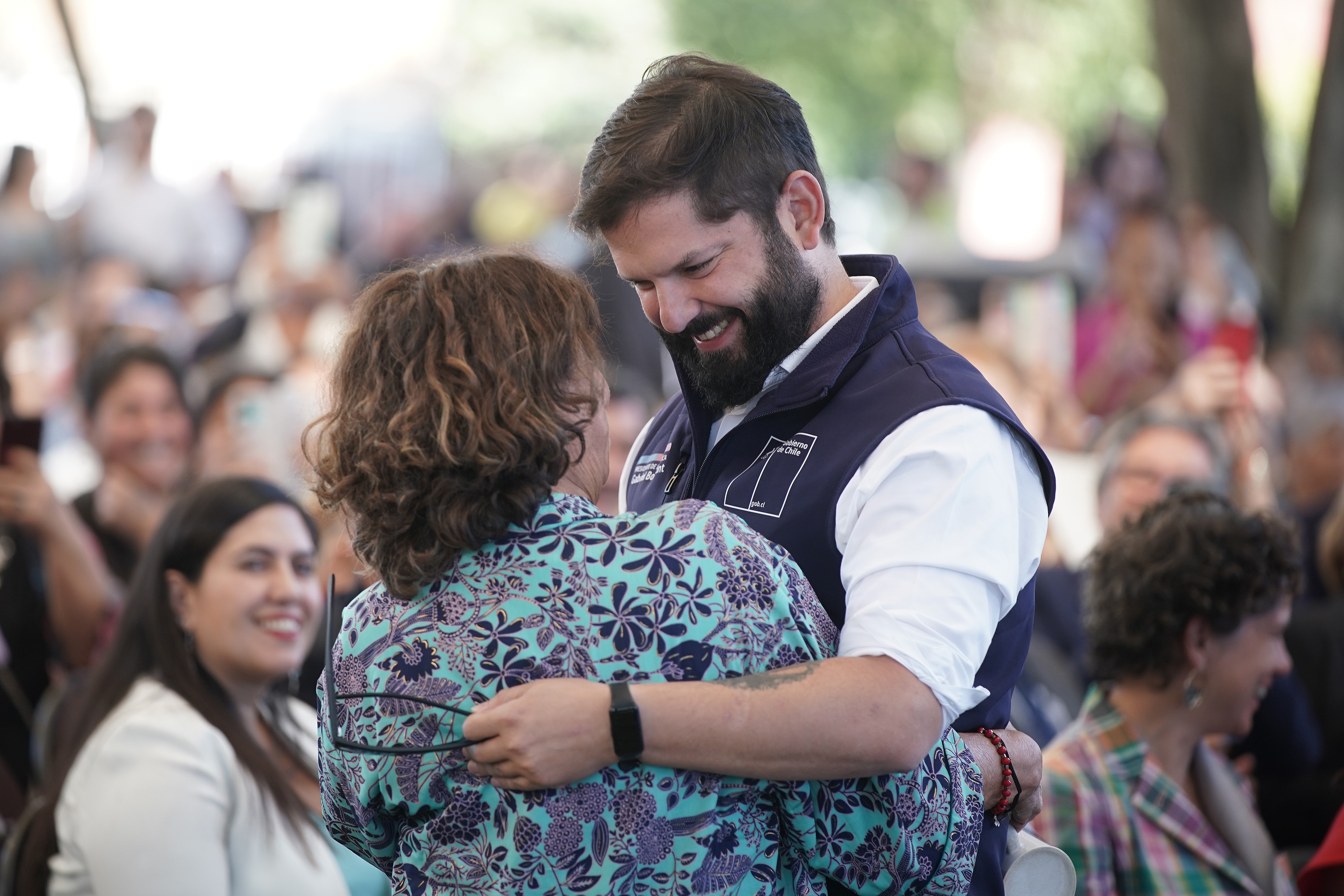 Boric inicia último año con la promesa de trabajar hasta el final "por un Chile más justo"