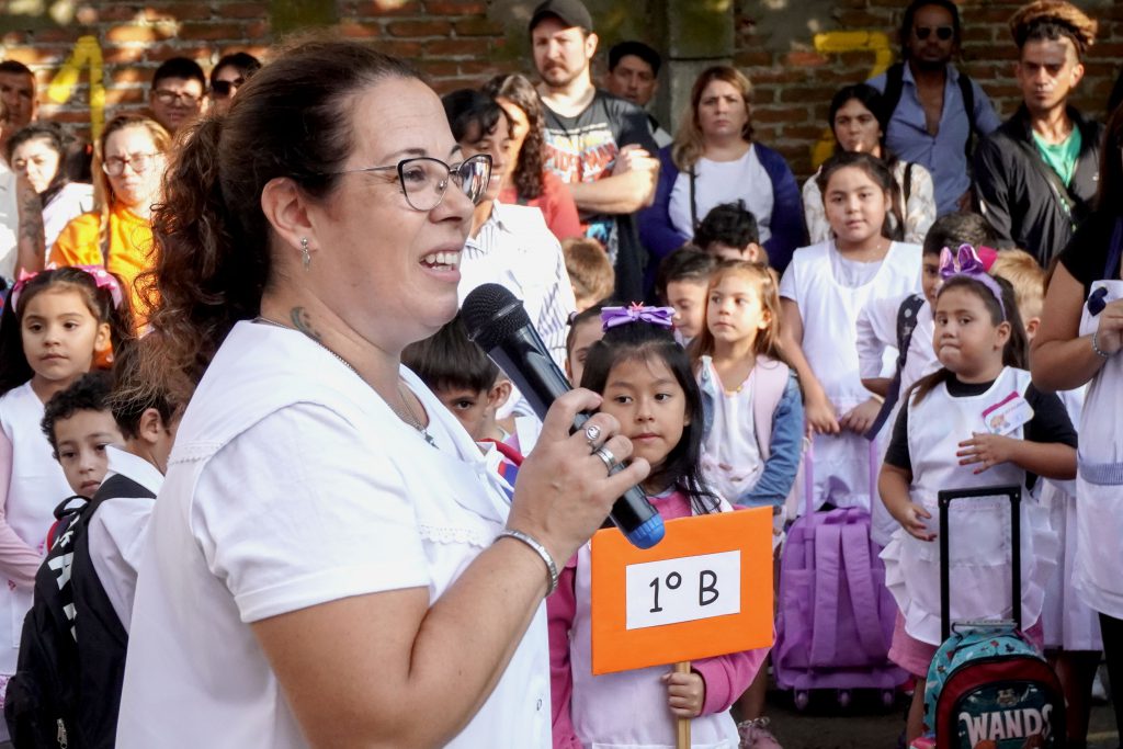 Karen Millan, vicedirectora de la Escuela N°1.
