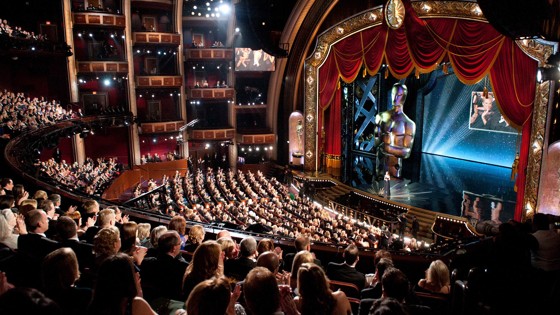 El Teatro Dolby de Los Angeles, donde se realizará la ceremonia de entrega de los premios.