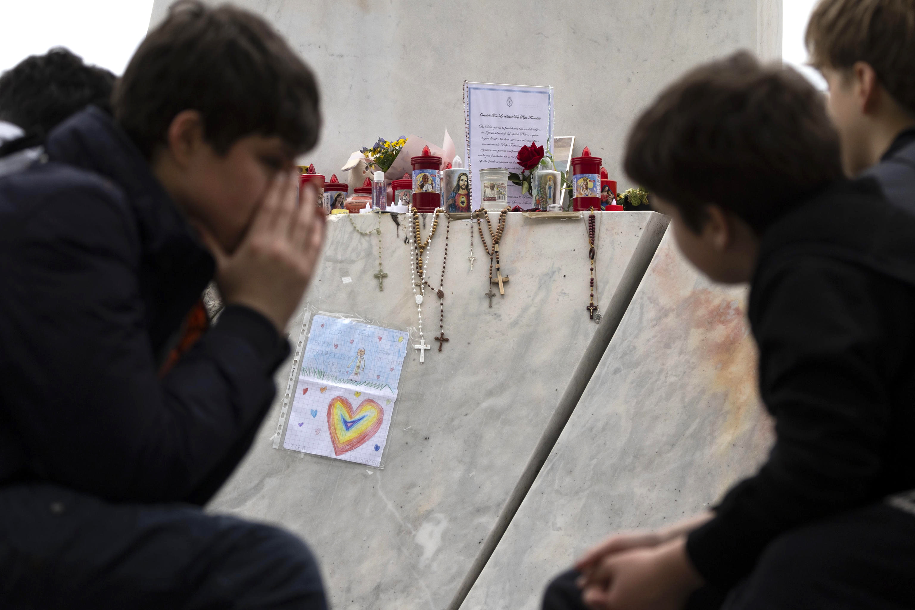 Pope Francis' condition improves after nearly a month in hospital