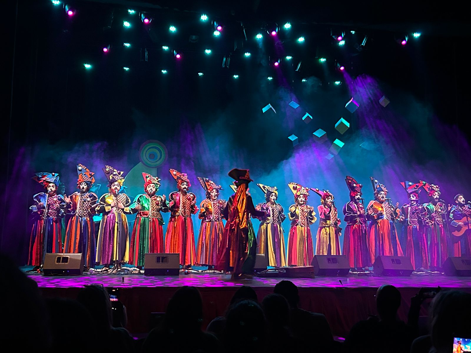 Un momento del espectáculo "Sálvese quien pueda".