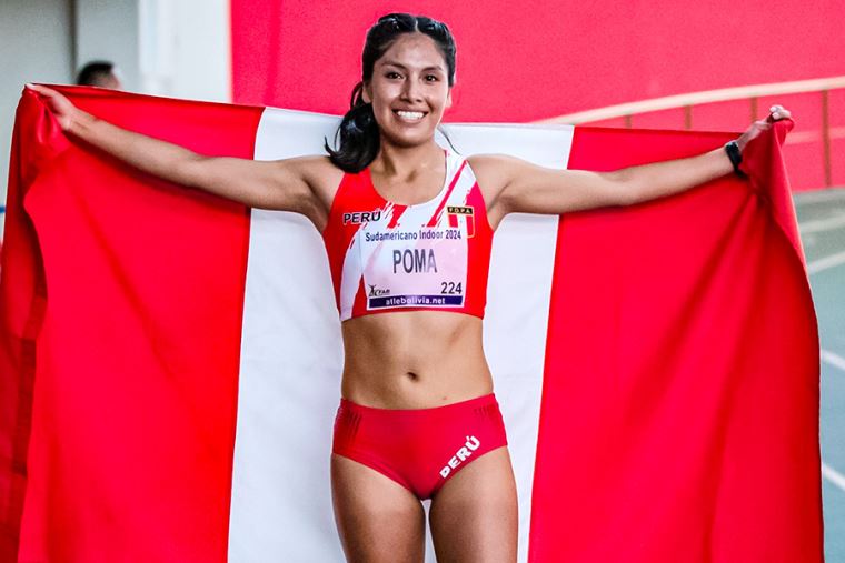 Foto: www.elperuano.pe La velocista peruana Anita Poma quedó encantada con el ambiente deportivo de la ciudad y el esplendor de la costa marplatense.