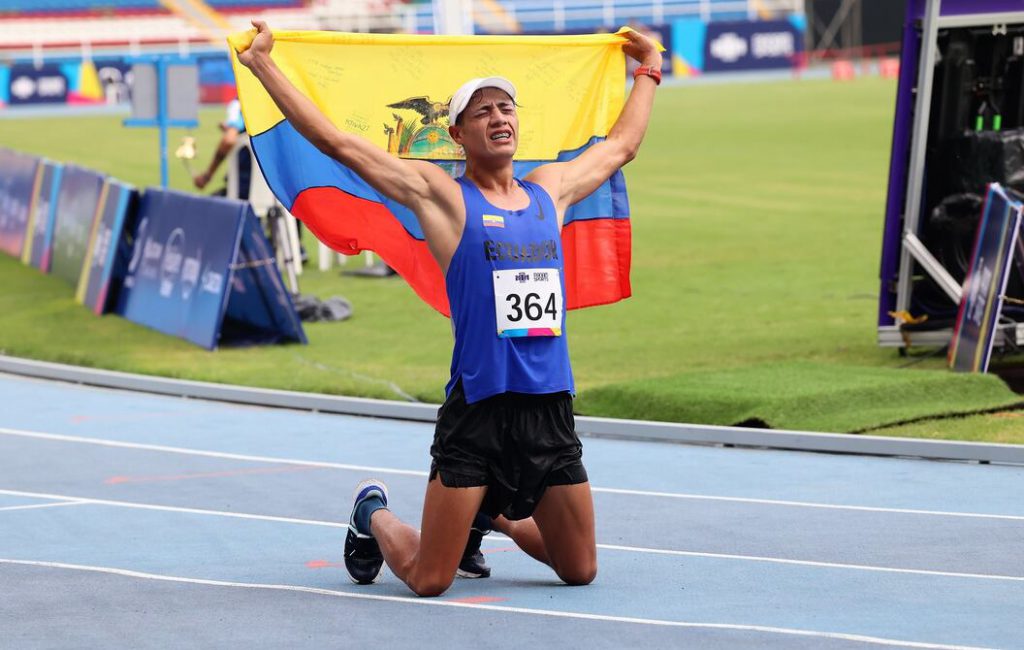 Foto: www.eluniverso.com El ecuatoriano David Hurtado cuenta con el mejor antecedente entre los inscriptos en los 20 kilómetros de marcha: 1h18m56s.