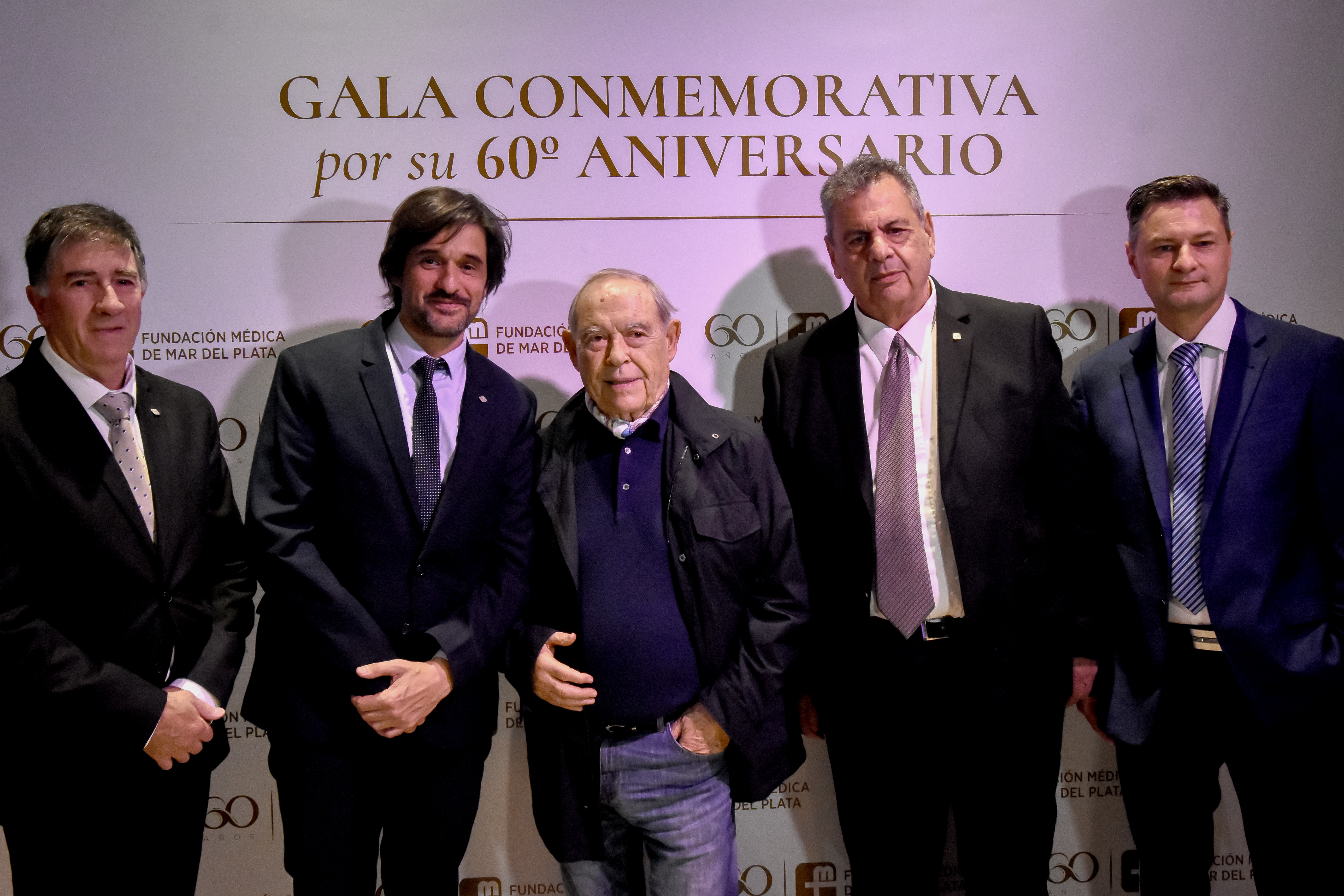 Cristian Santini, Fernando Santomil, Florencio Aldrey, Miguel Donato y Pablo Capellino.