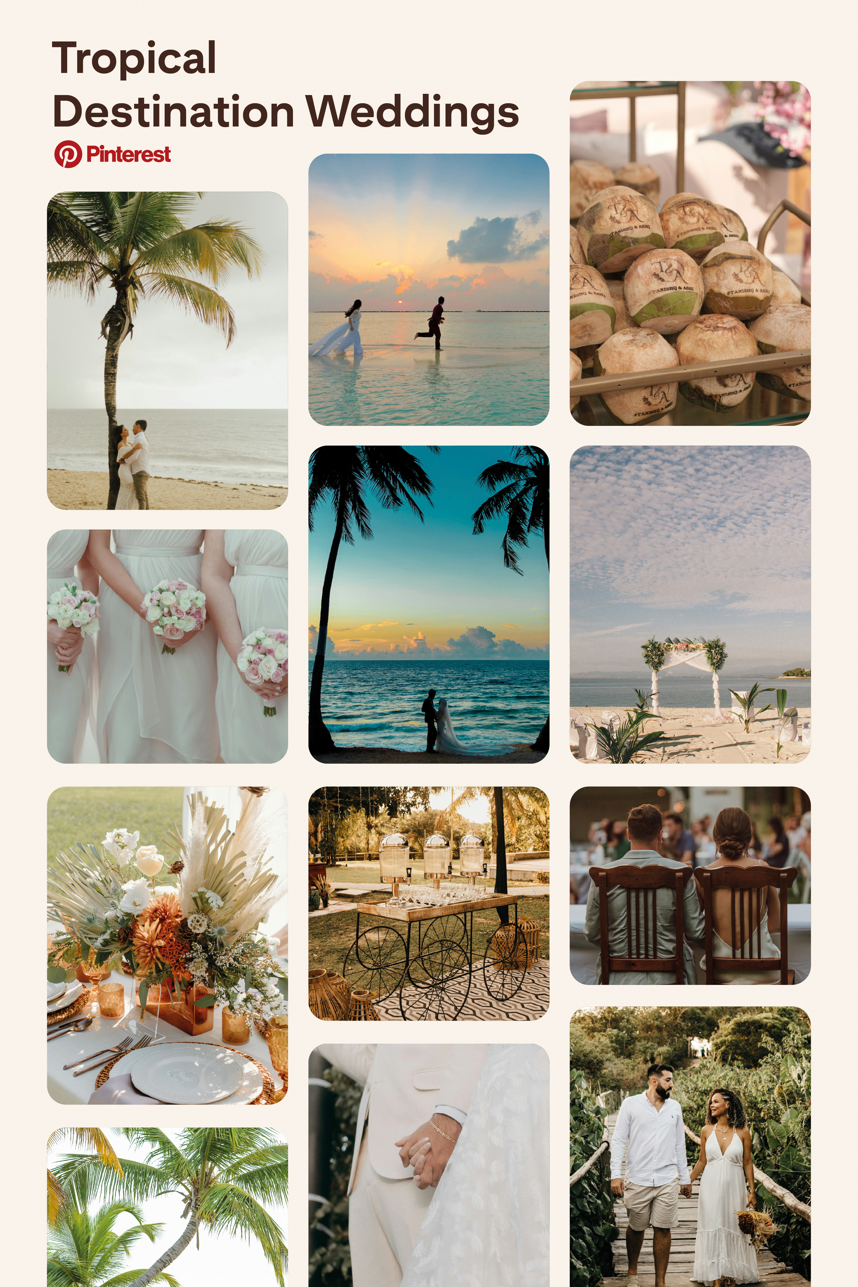 El marrón, el maximalismo y los toques surrealistas marcan las bodas de 2025