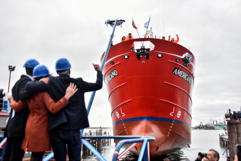 La industria naval, una de las que más crecieron, permitió avances en la modernización de la flota pesquera. 