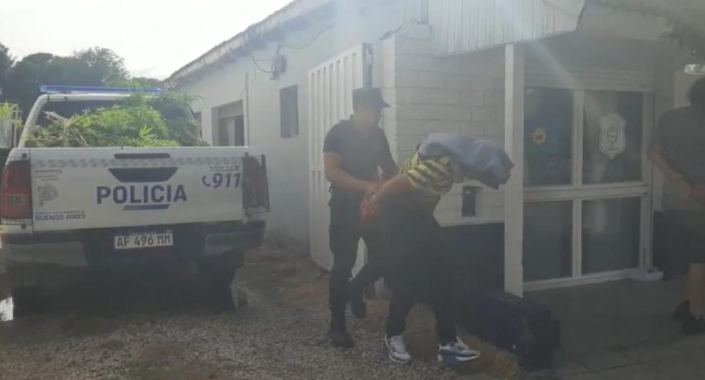 Detención del "Indio" Coman.