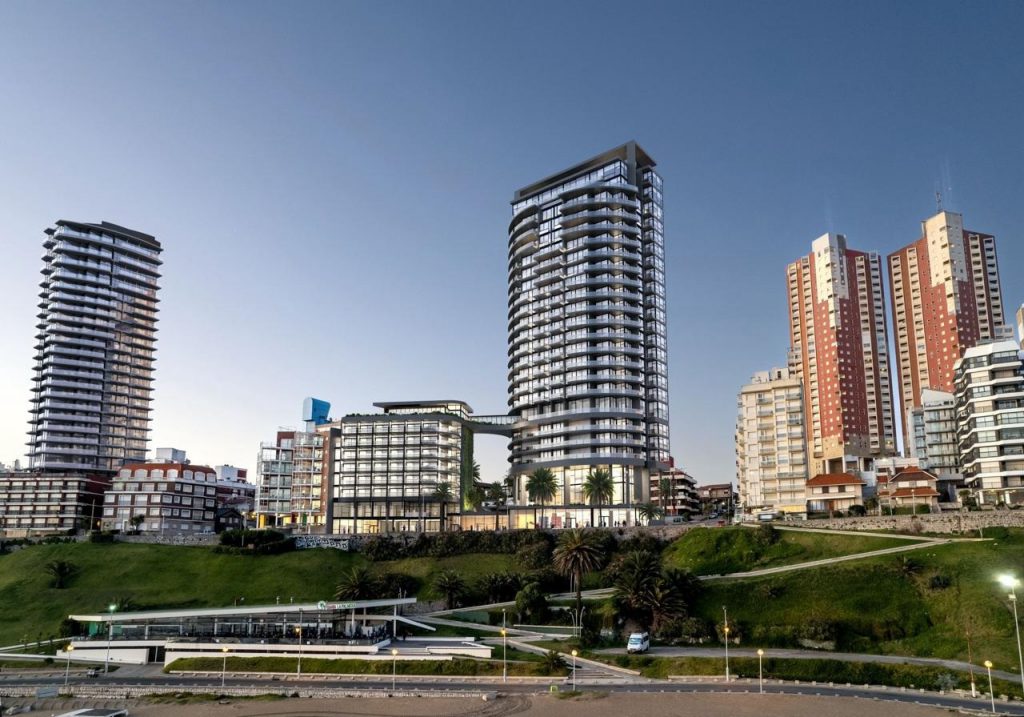 Proyecto "Unkanny Residences", de Boulevard Marítimo 4063, donde funcionaba el exhotel Hurlingham. 