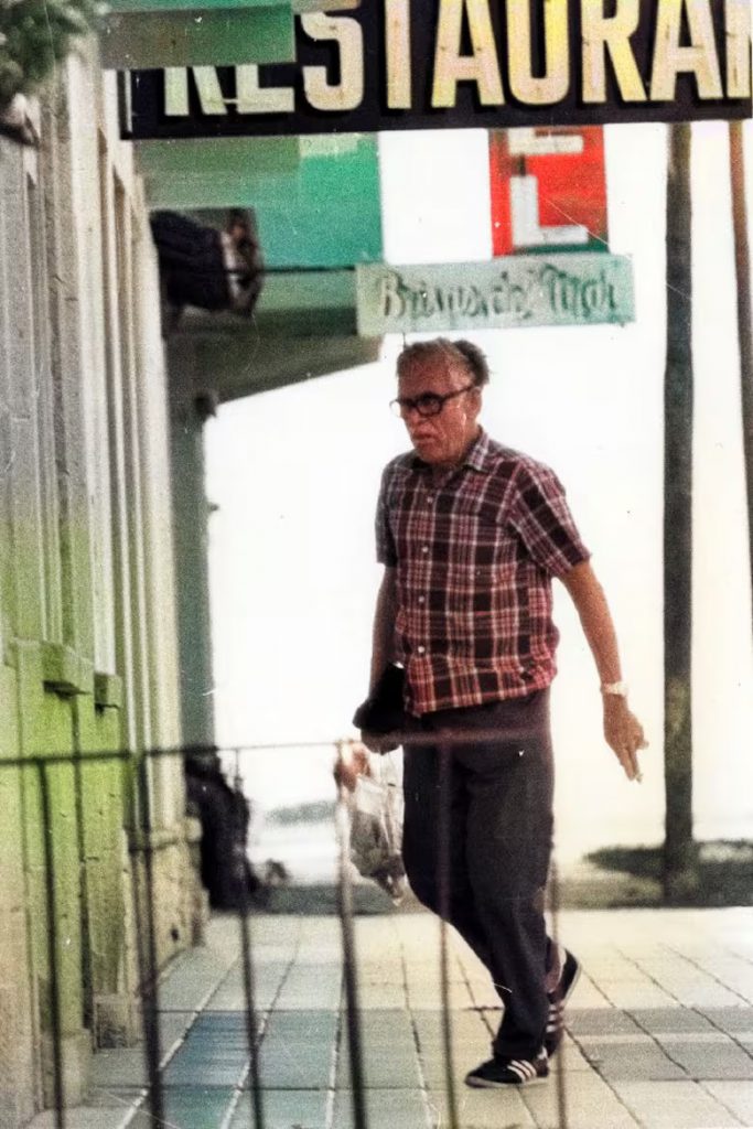 La foto tomada por Ricardo Alfieri en Miramar.