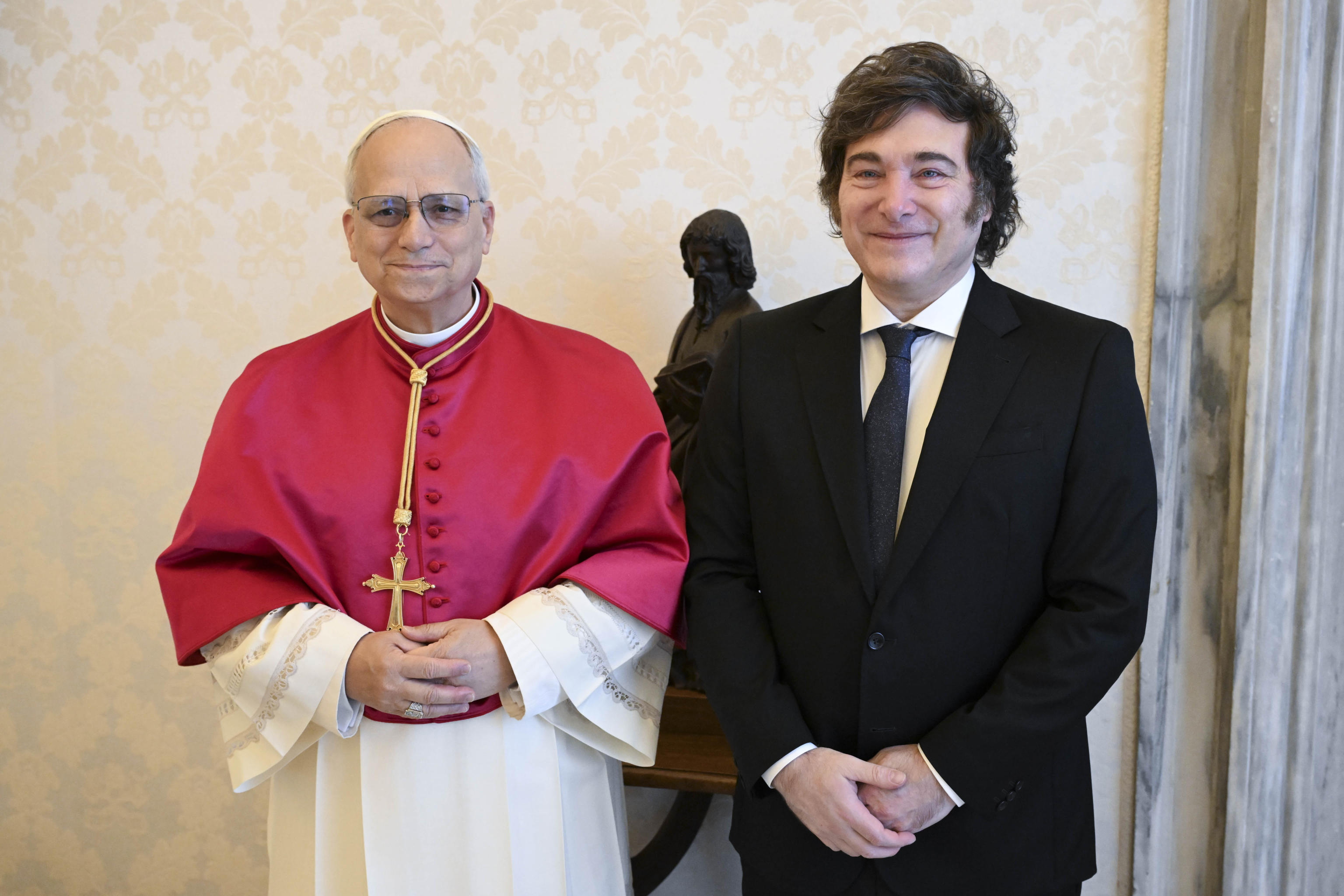 papa León XIV, Milei