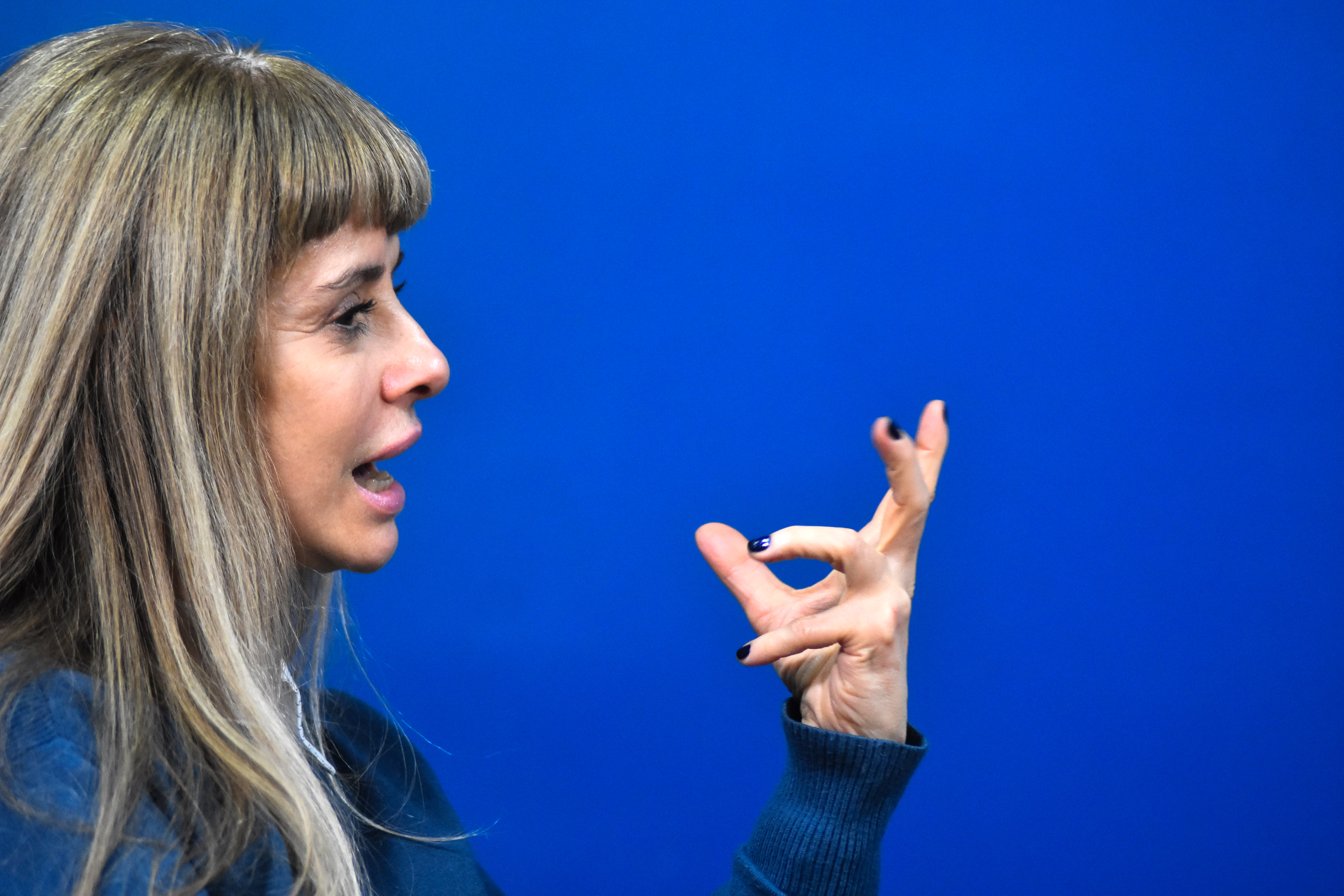 “Estoy un poco cansada de las certezas y de las afirmaciones. Prefiero plantear preguntas y puntos de partida para seguir pensando", dice Canale.