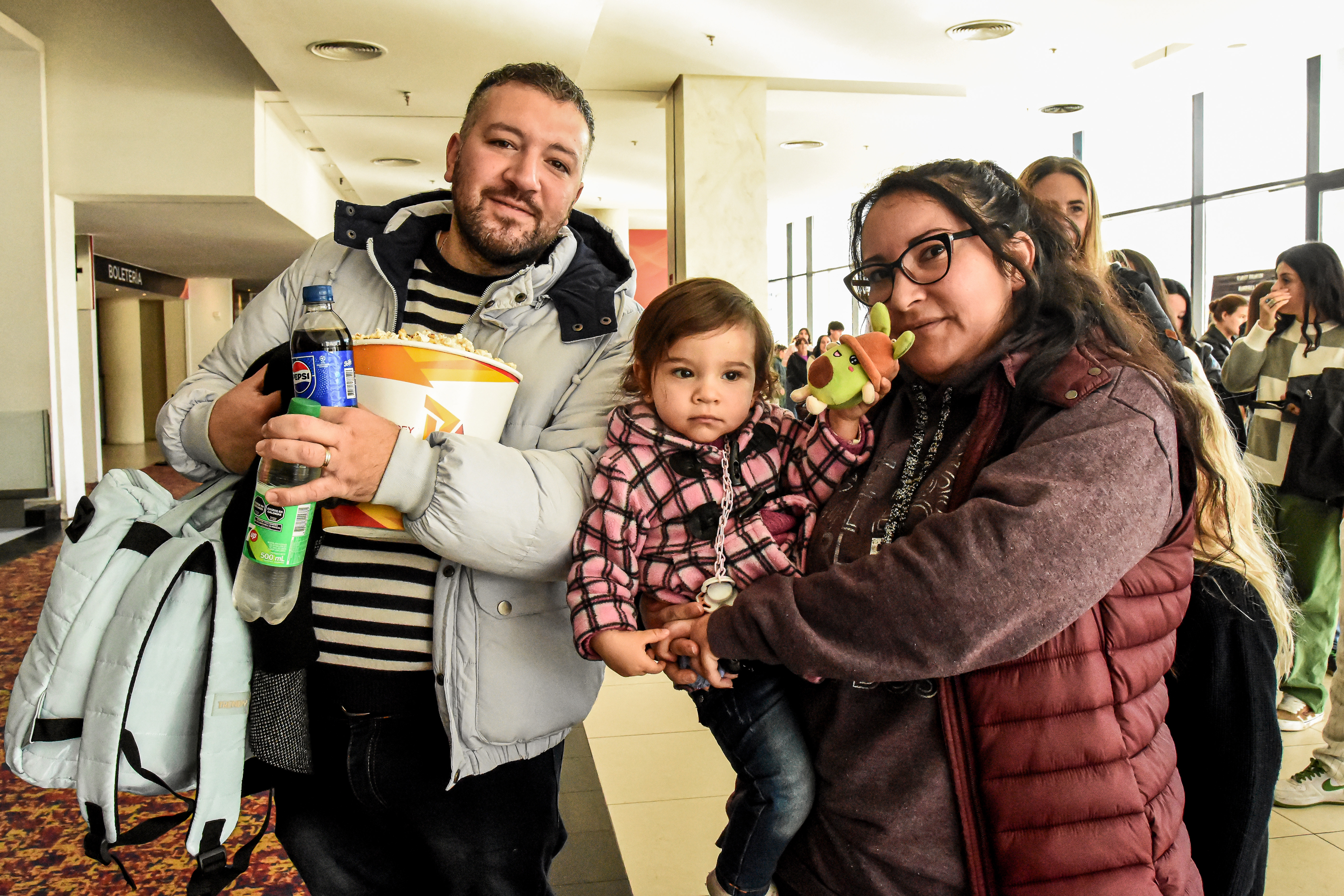 Balde de pochoclo, infaltable para ver una película.