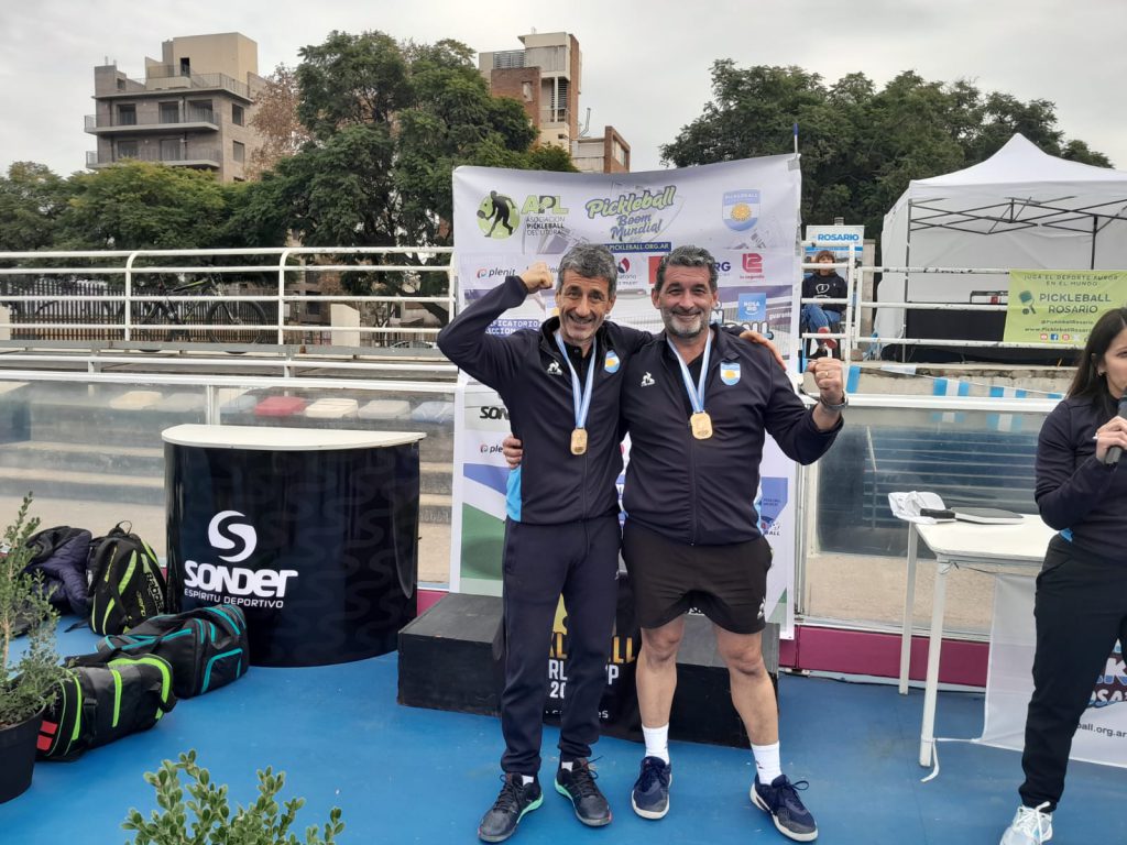 Marcelo Galati y Damián Figueroa celebraron el título en +50 años.