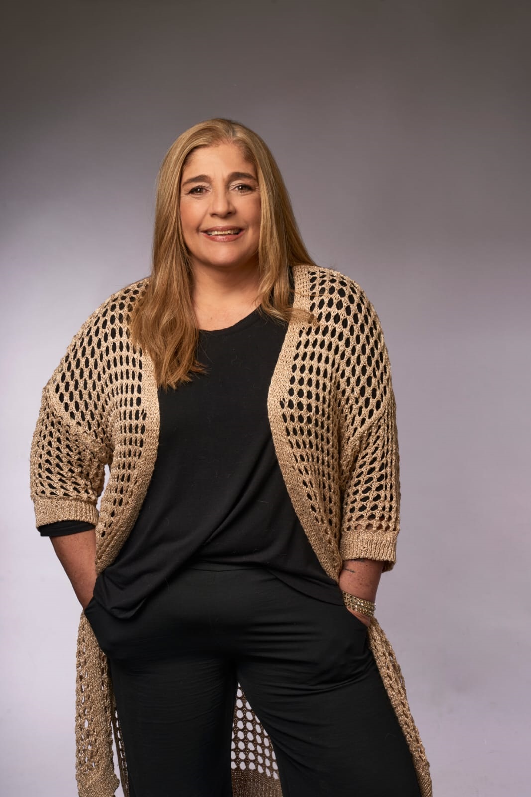 "Mi objetivo fue mostrar cómo actúan los hombres de hoy", dijo Laura G. Mirando a LA CAPITAL. 