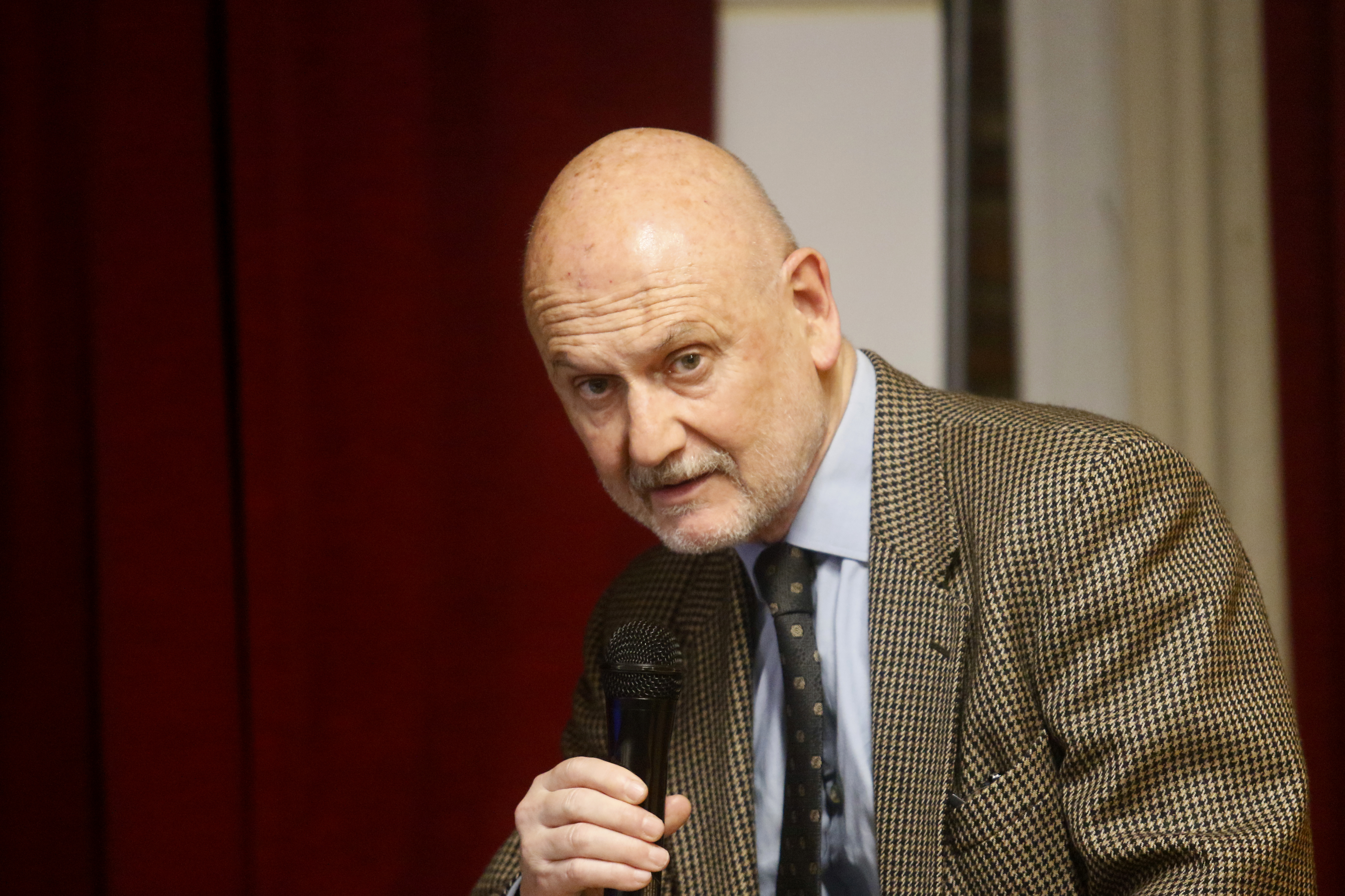 El ministro de la Suprema Corte, Daniel Soria, cerró al acto ayer en la Facultad de Arquitectura.