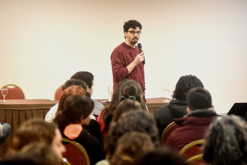 Agustín Amalfitano, doctorando en Ingeniería Electrónica e integrante del Laboratorio de Procesamiento de Imágenes de la UNMdP.