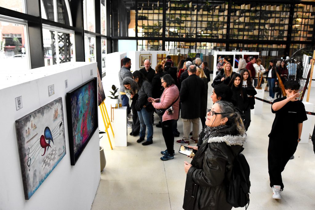 La muestra, con entrada gratuita, estará hasta el domingo.