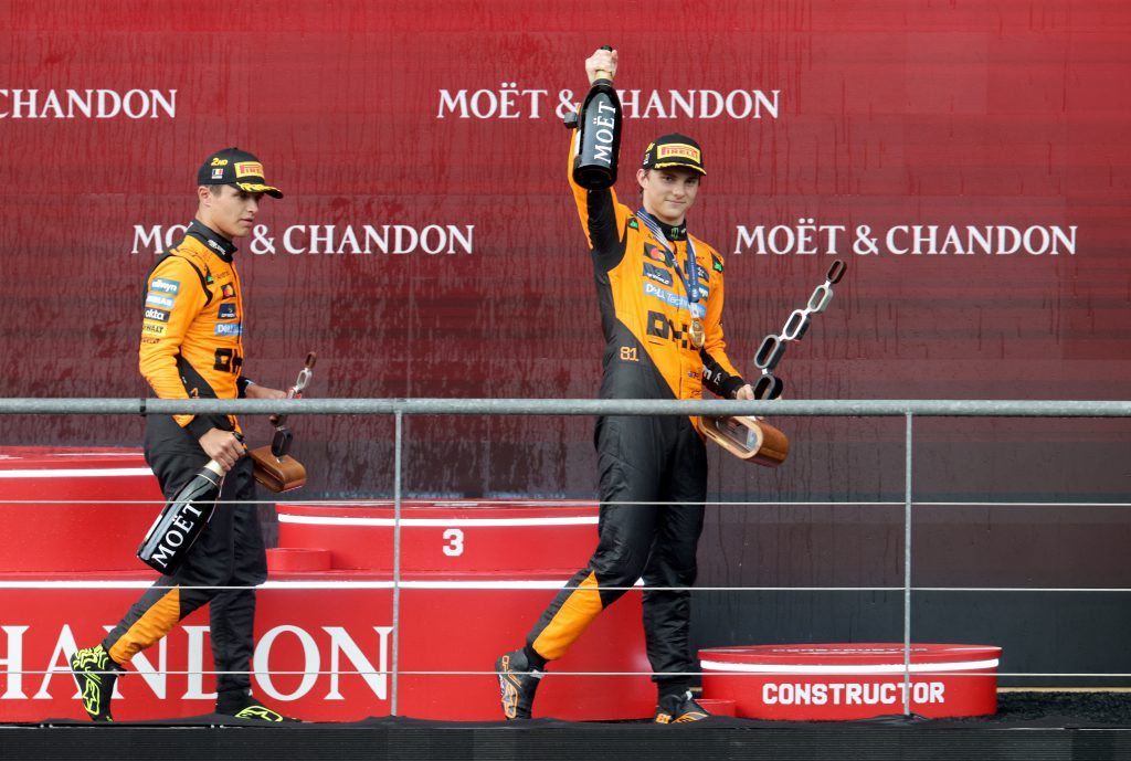 Oscar Piastri y Lando Norris, los dominadores de la Fórmula 1.