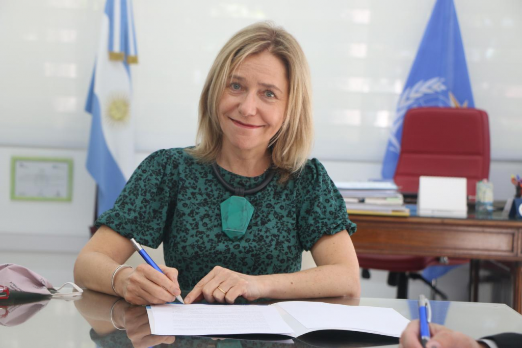 Celeste Saulo, secretaria general de la Organización Meteorológica Mundial y ex directora del SMN.