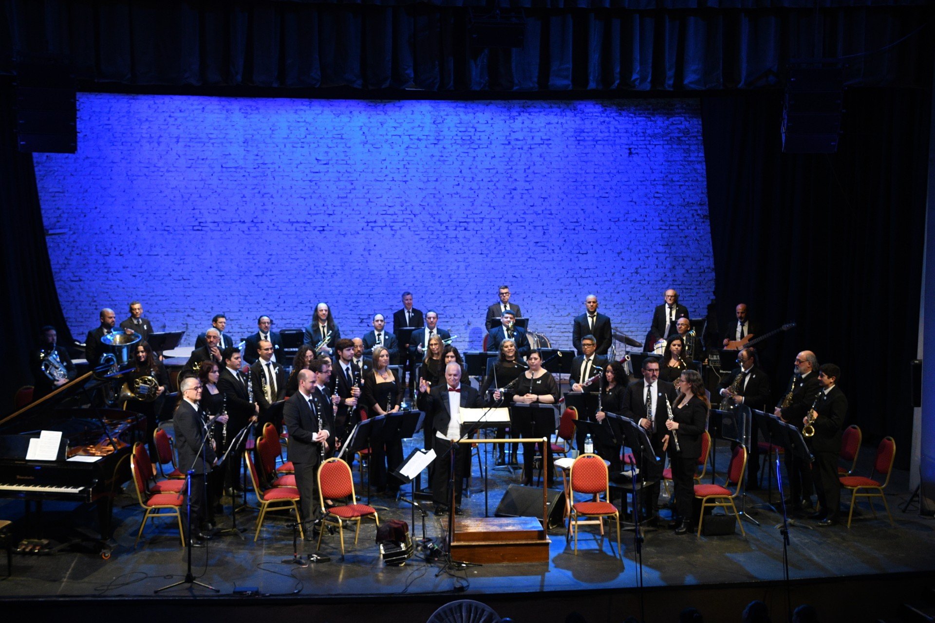 La Banda Sinfónica Municipal.