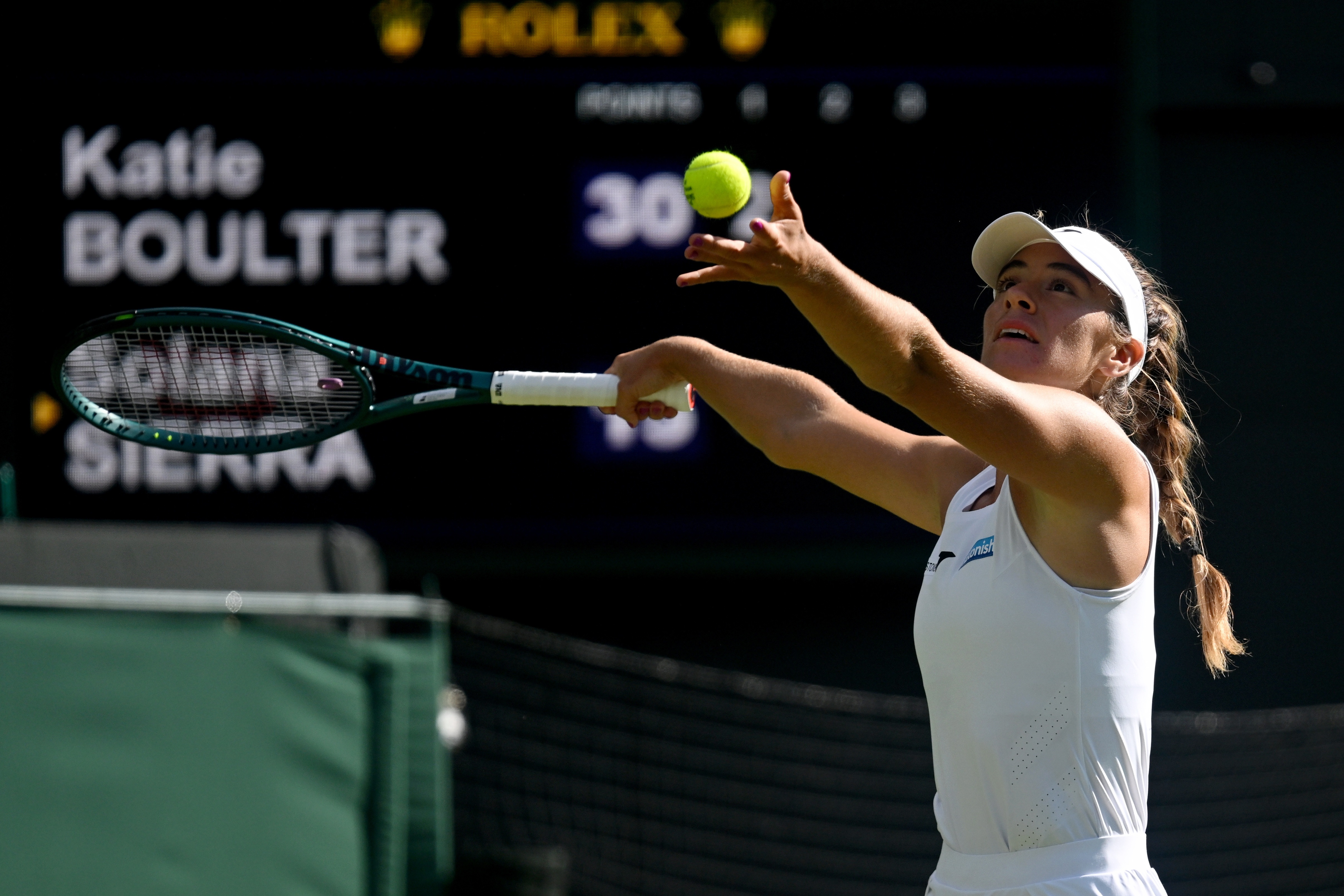 Solana Sierra quiere dar otro paso en Wimbledon: hora, rival y TV « Diario  La Capital de Mar del Plata