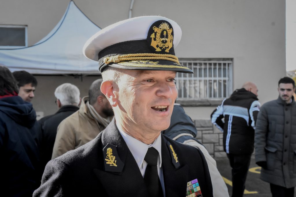 José Cristian Abel Viganó, jefe de la Prefectura Mar del Plata.