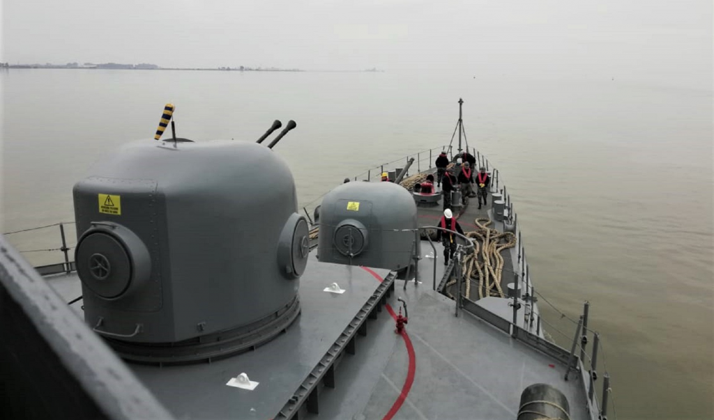 La Corbeta "ARA Espora".