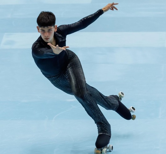 Foto: Alejandro Salgado. El marplatense Matías Ovejero quedó en el cuarto puesto, a las puertas de una medalla.