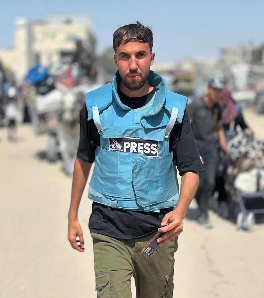 Journalists among casualties in Israeli airstrike on Nasser Hospital