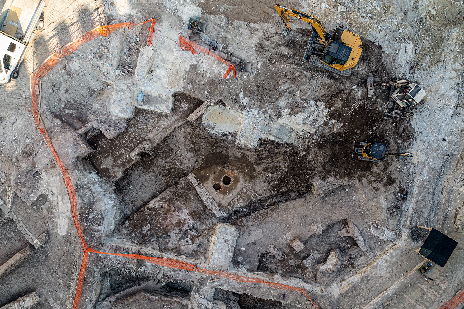 Hallan viviendas romanas y hornos medievales en las obras del metro de Roma.