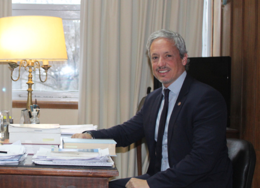 Leandro Gabás, presidente del Colegio de Abogados de Mar del Plata.