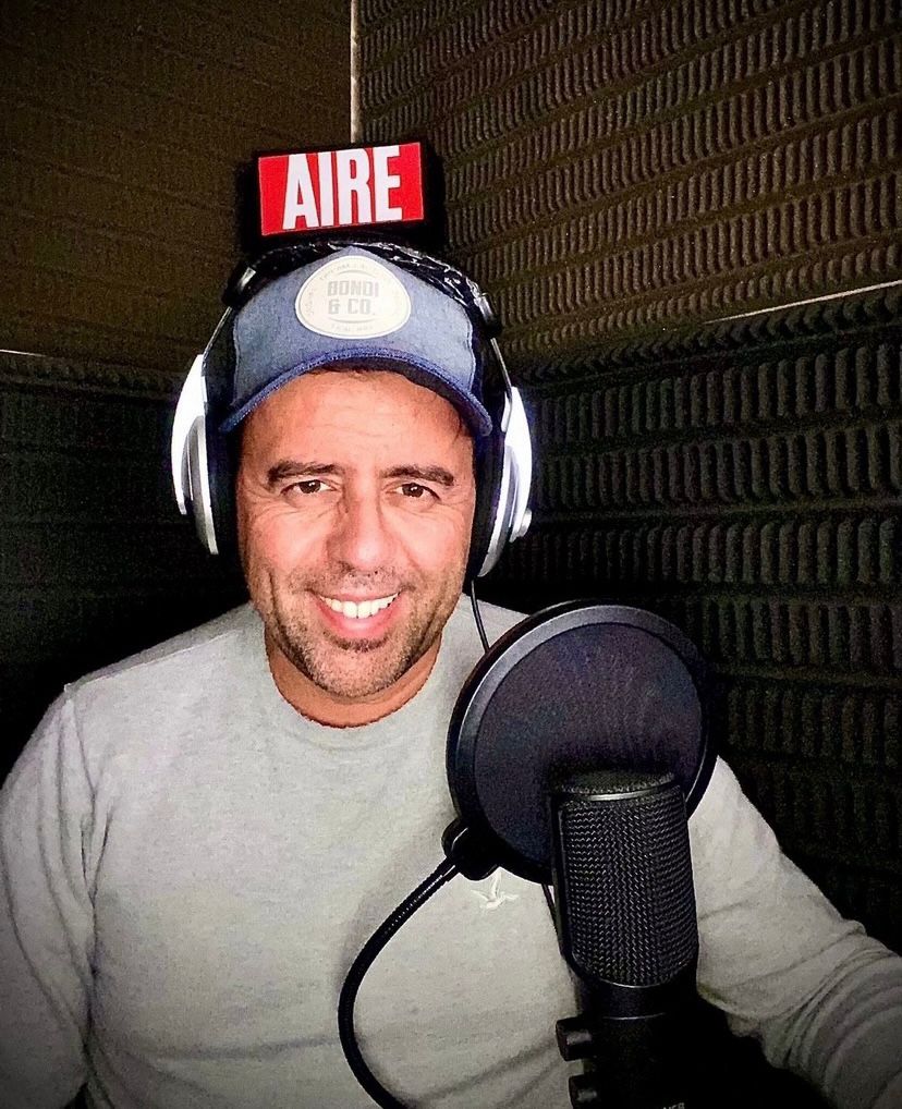 Diego Notario está desarrollando una interesante experiencia como "actor de voz".