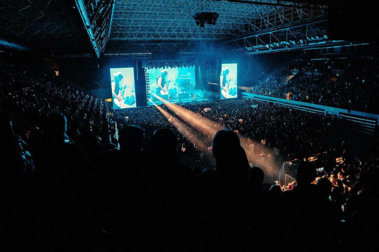 Panorámica del show.