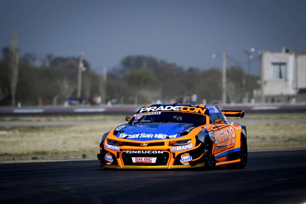 Christian Ledesma en acción en San Luis.