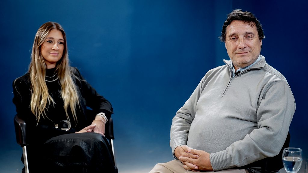 Alfredo Elena y Manuela Lebrero, médicos de uno de los centros de fertilidad que hay en la ciudad, durante la entrevista que puede verse completa en el canal de YouTube de LA CAPITAL.