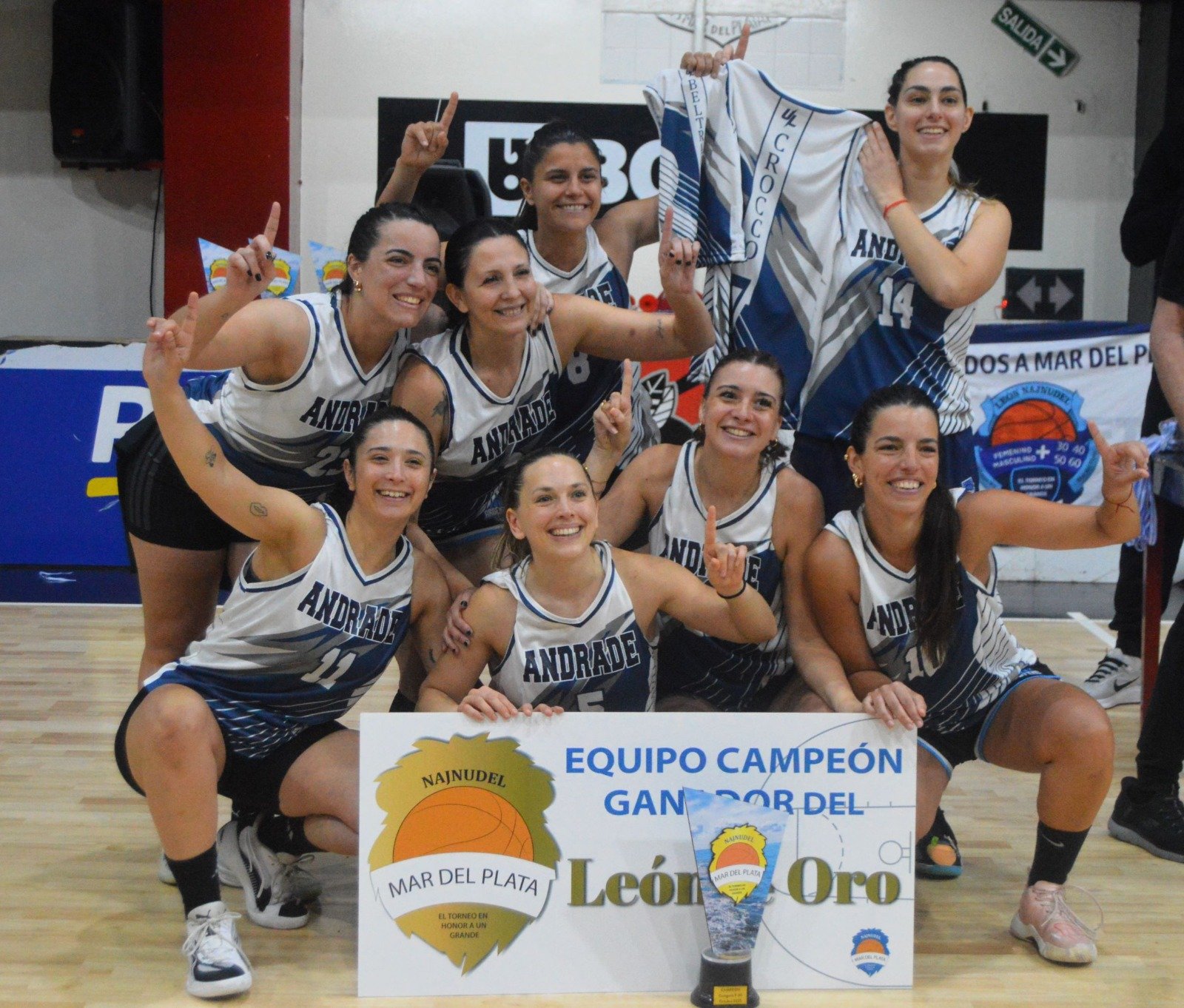 Andrade, campeón en +30 femenino.