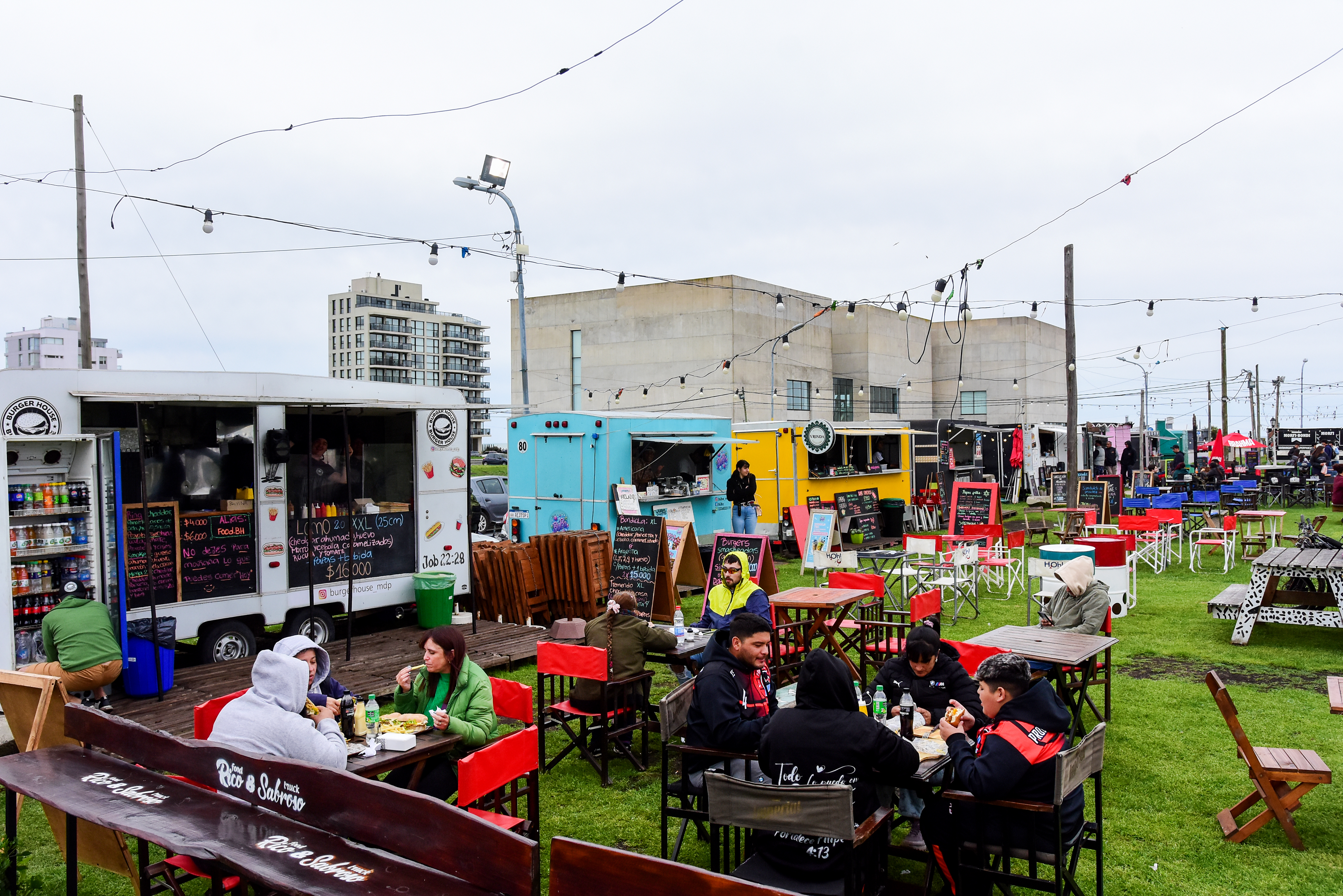 Entre los trabajadores de los foodtruck reina la incertidumbre.