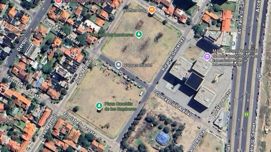 Canchita de los bomberos