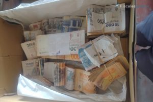 Dinero secuestrado durante el operativo realizado en mayo.