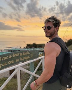 Fotografía de Federico Dorcaz tomada el último verano en Mar del Plata.