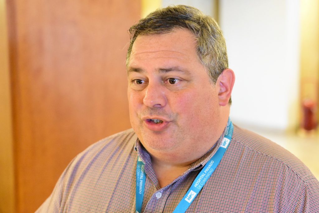 Dr. Alexis Manzo, presidente de la Sociedad