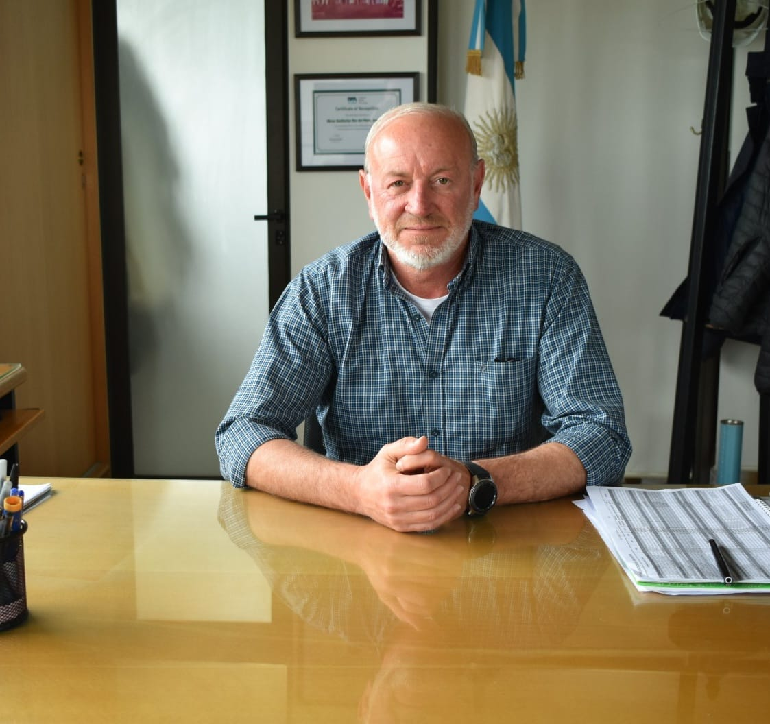 El presidente de OSSE, Carlos Katz. 