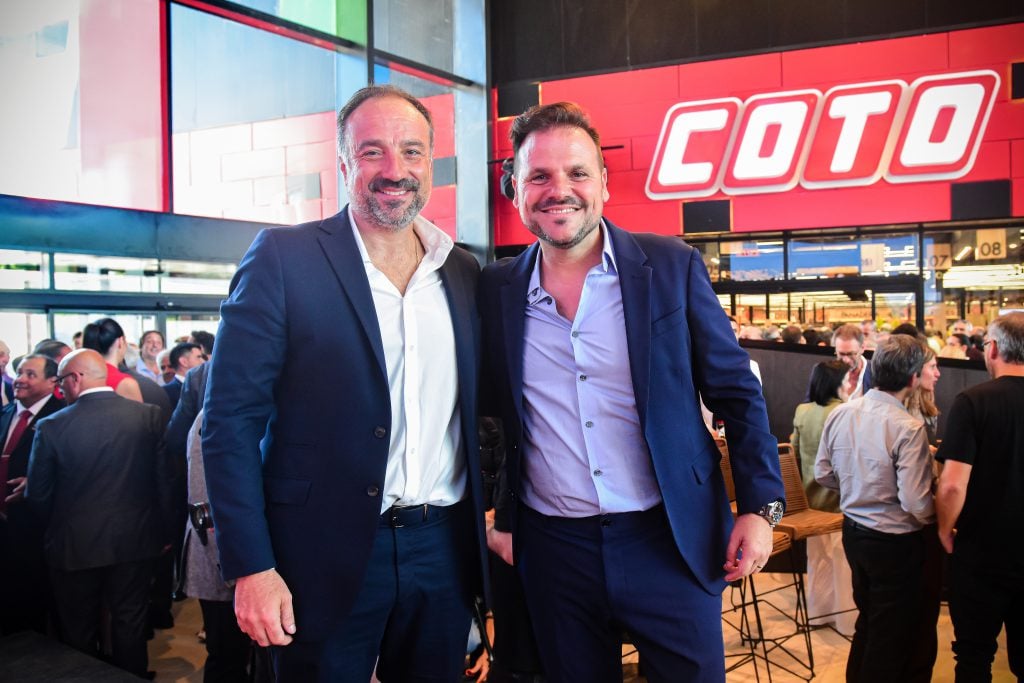 Juan Pablo Reverter (a la izquierda), presidente de la constructora H Ledesma.