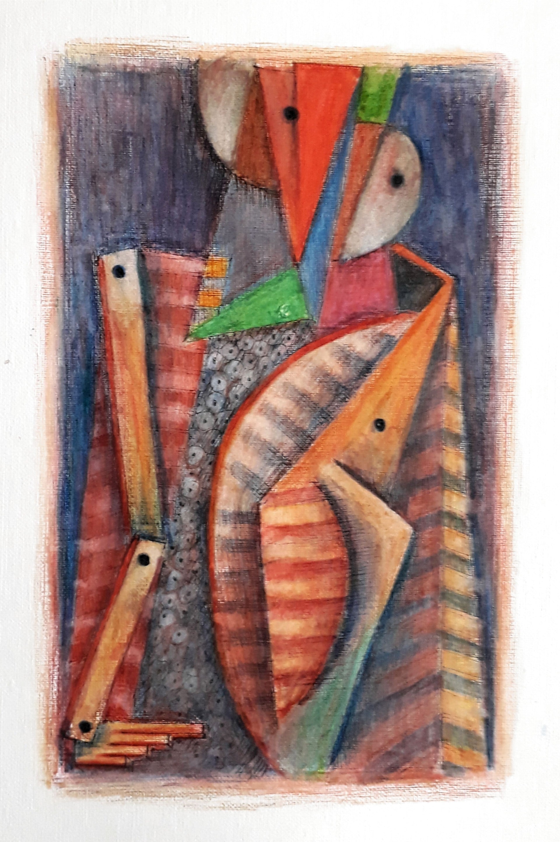 Obra de Dalgaard que se ve en la muestra.