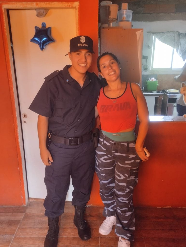 "Joaco" y su madre Yésica.