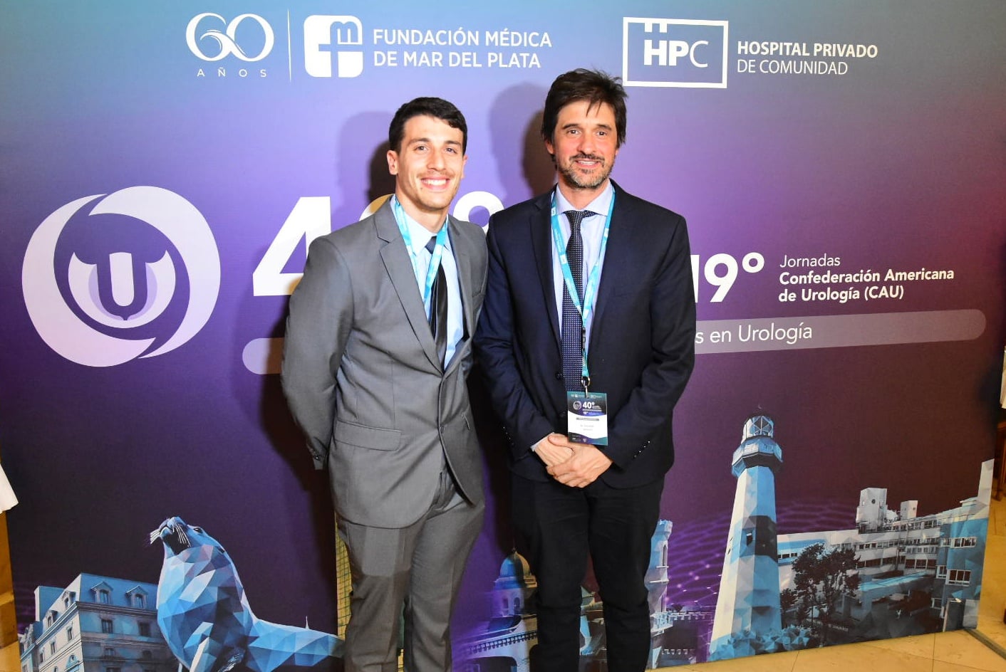 José Zucchi y Fernando Santomil.