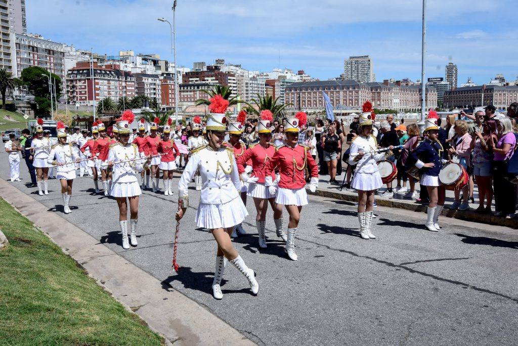 El colorido espectáculo de la Guardia Nacional del Mar.