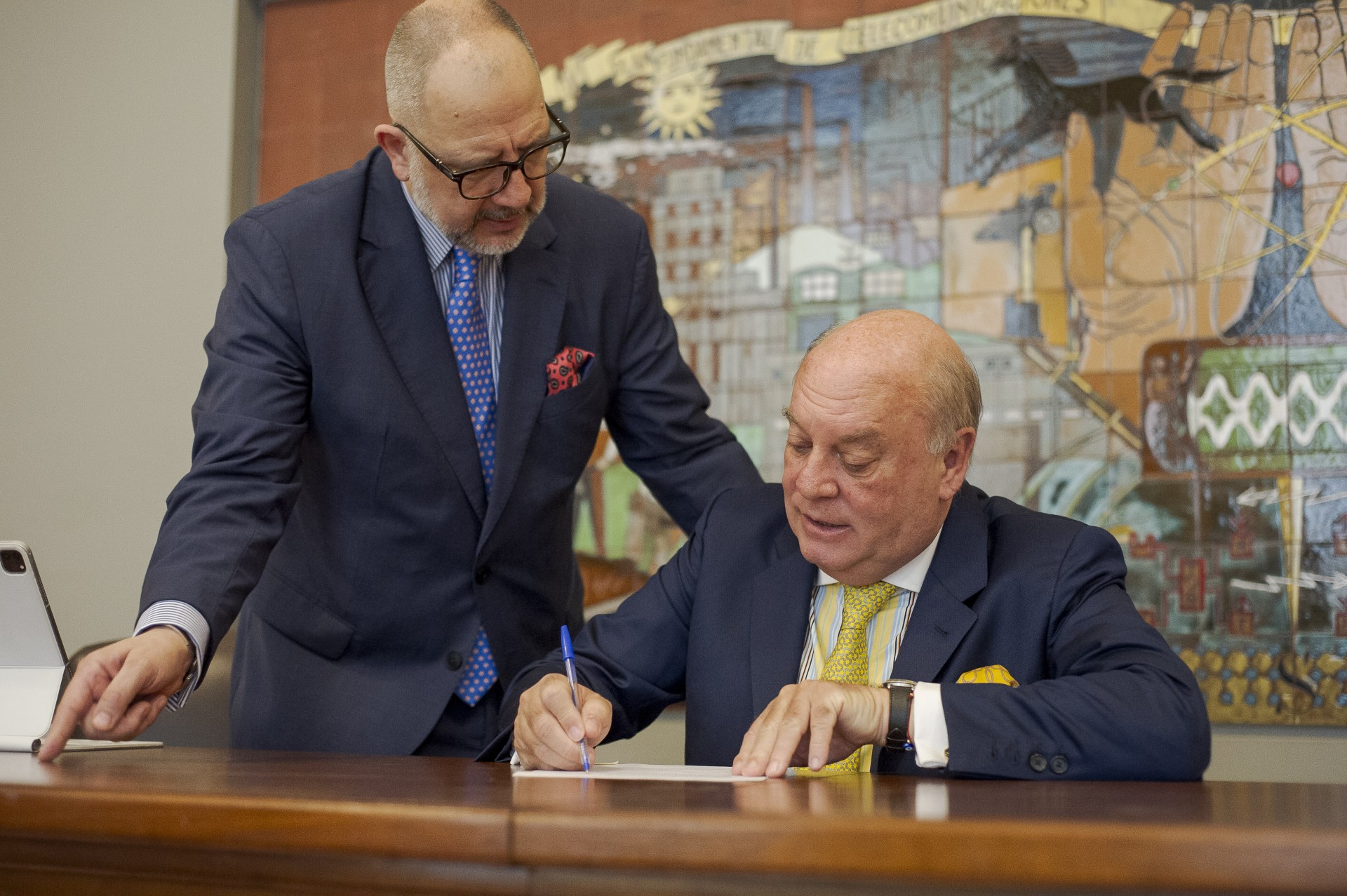 El empresario Martín Cabrales. 