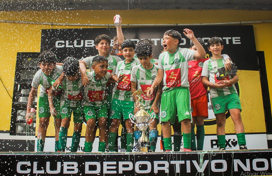 Los pibes de Kimberley coronaron en varias categorías.